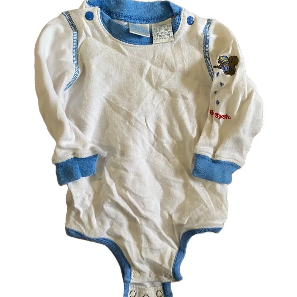 Vintage Baby B’gosh OshKosh Squirrel Onesie Outfit